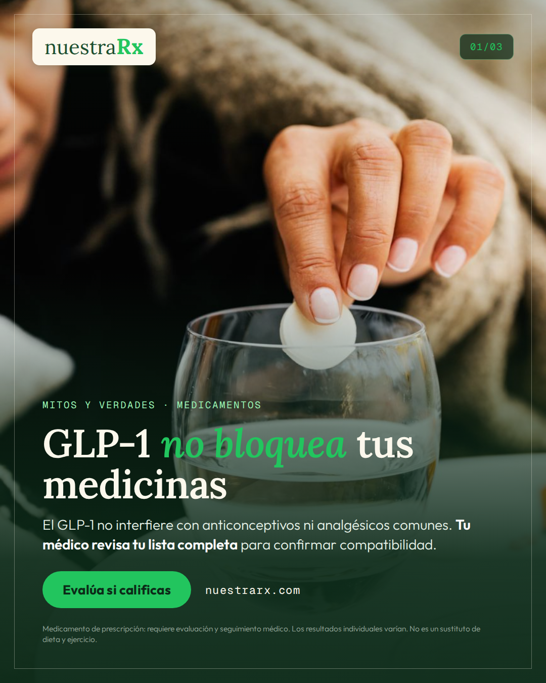 Mitos Y Verdades: GLP-1 y tus medicamentos diarios