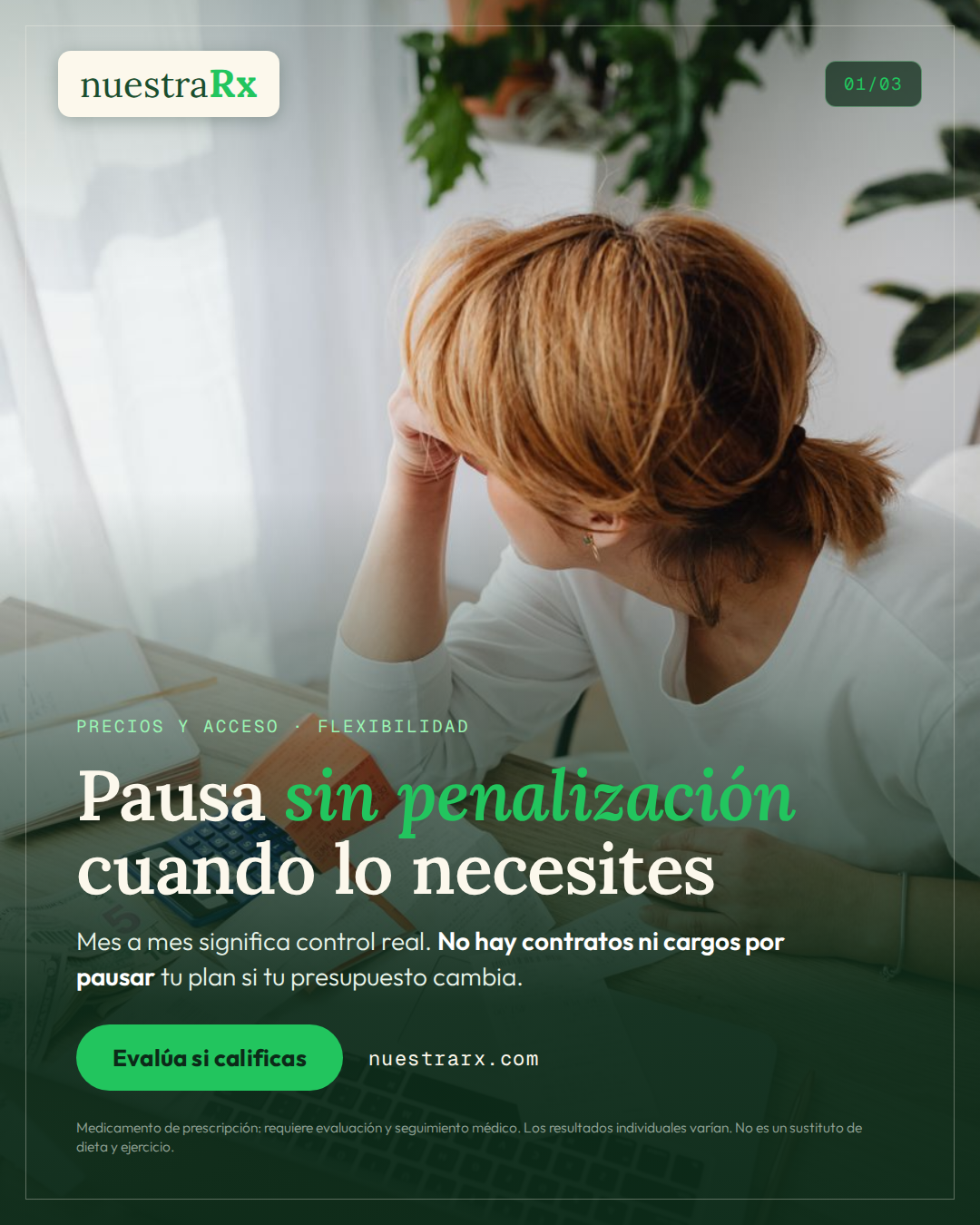 Precios Y Acceso: pausar, retomar y control de tu plan