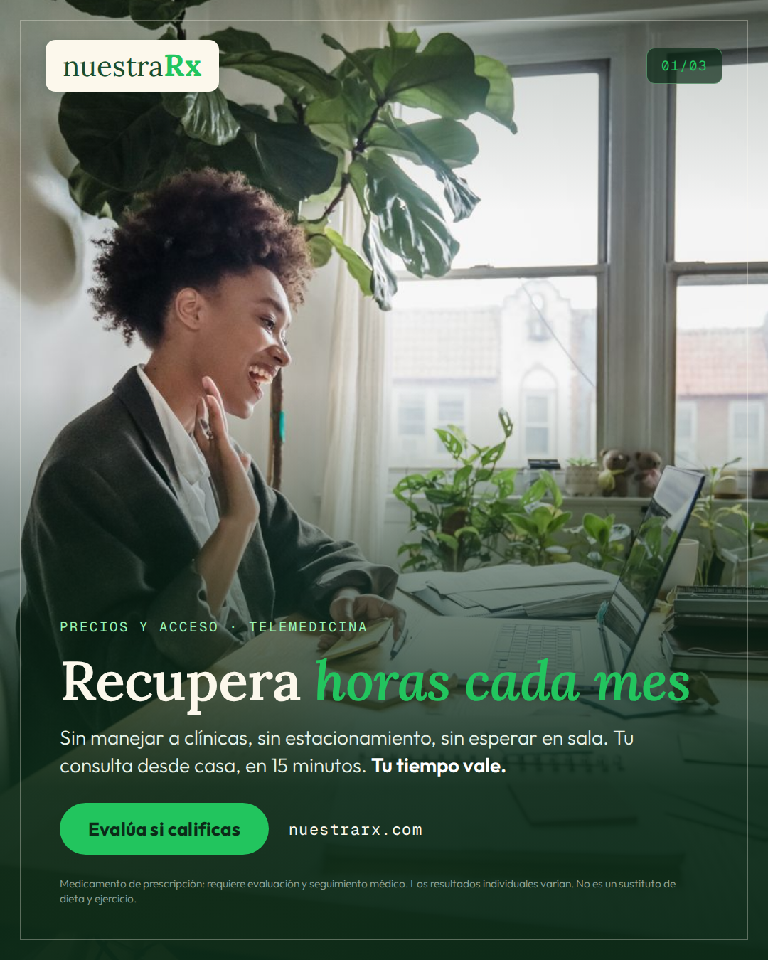 Precios Y Acceso: tiempo ahorrado con telemedicina