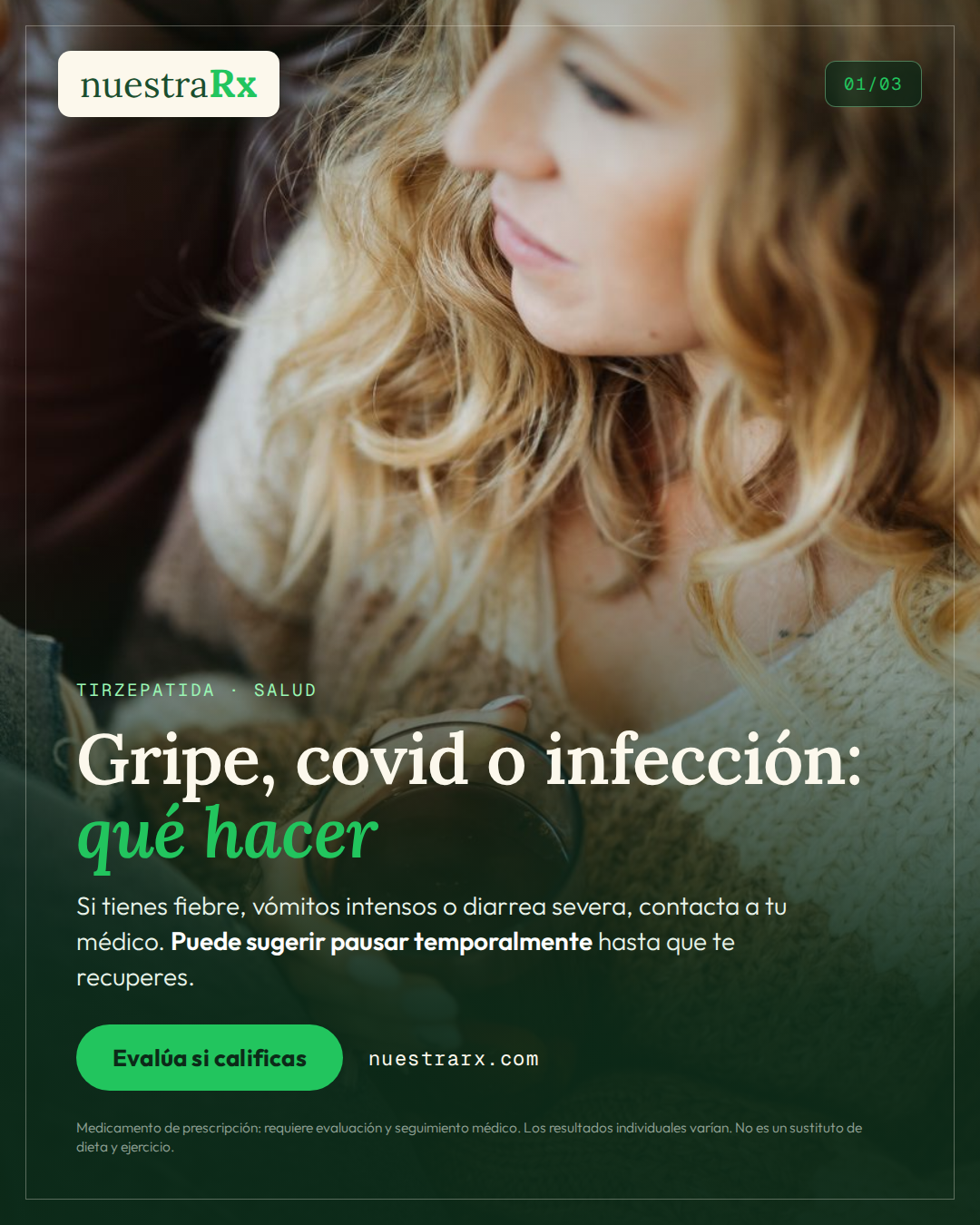 Tirzepatida: enfermedad, cirugía y emergencias