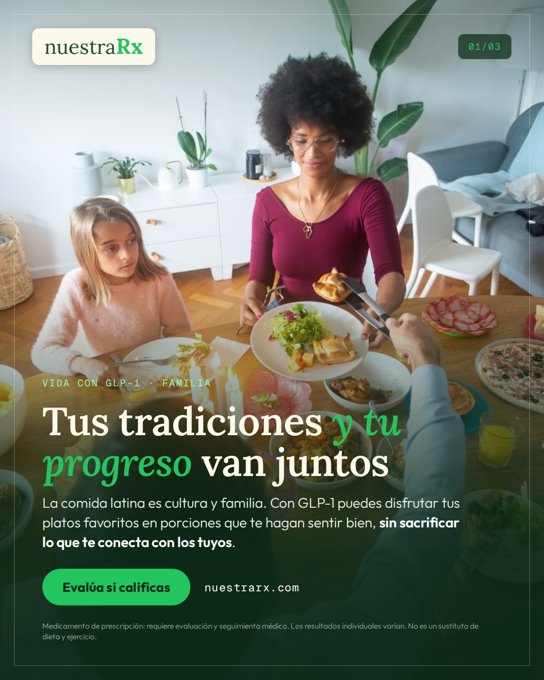 Vida con GLP-1: familia, cultura y celebraciones