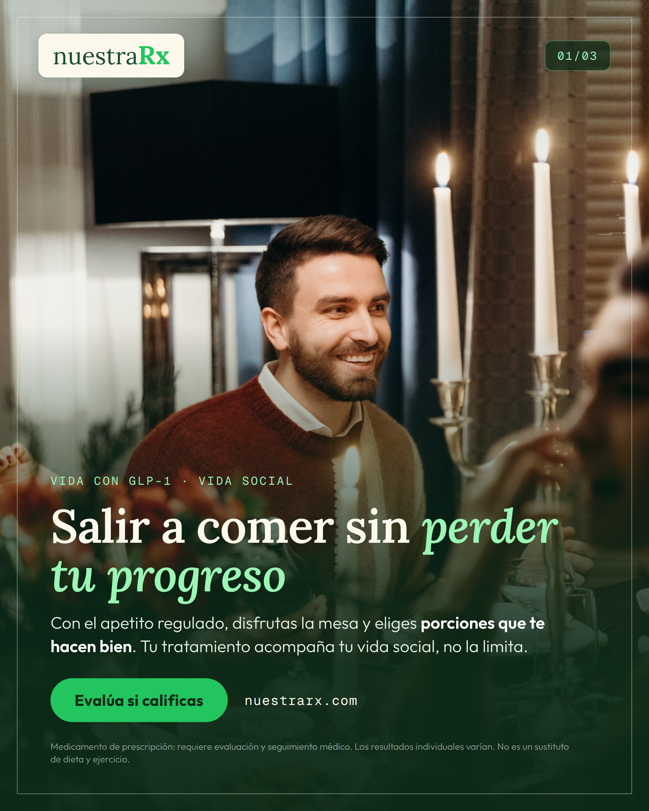 Vida con GLP-1: comer fuera, antojos y progreso