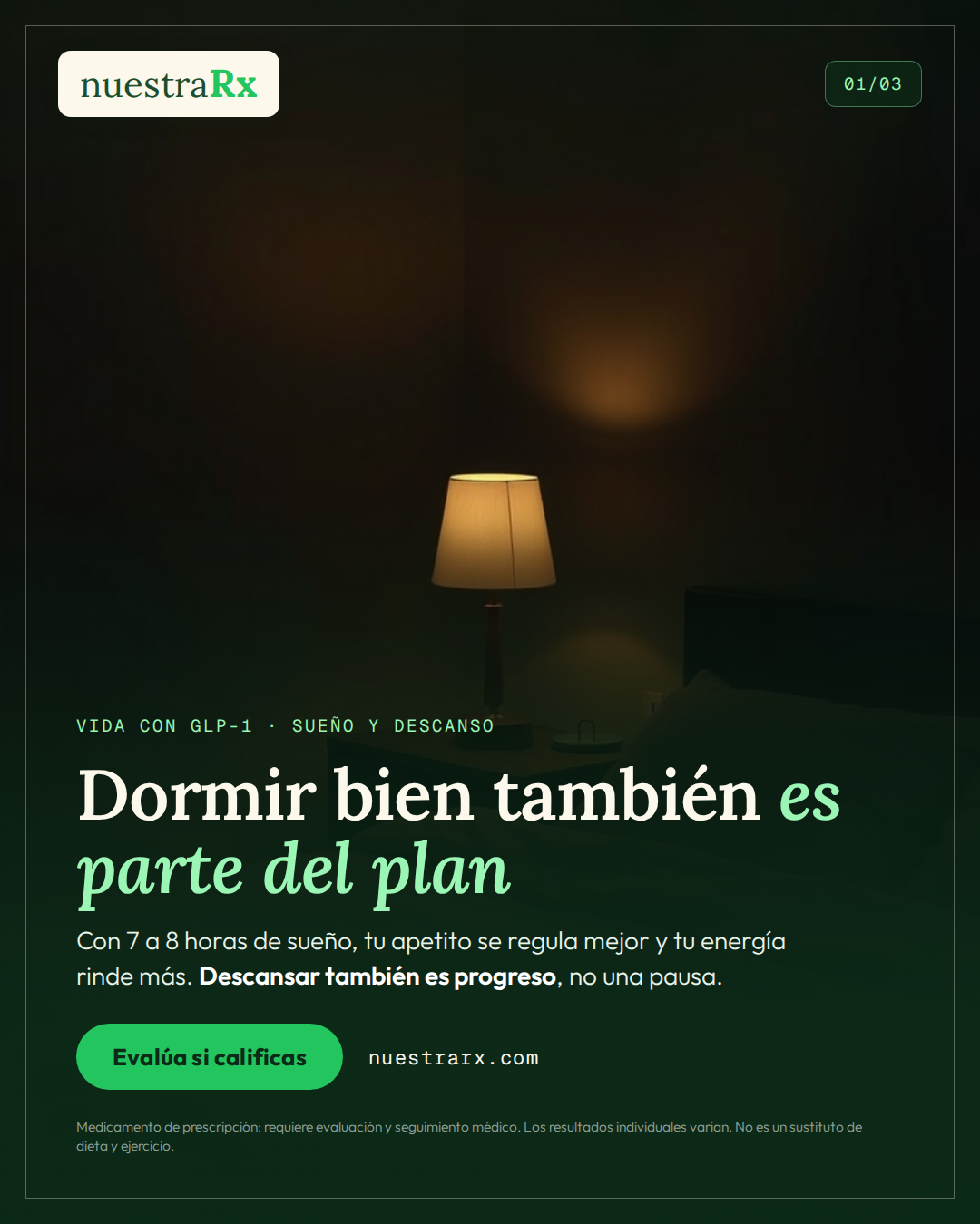 Vida con GLP-1: sueño, progreso real y snacks