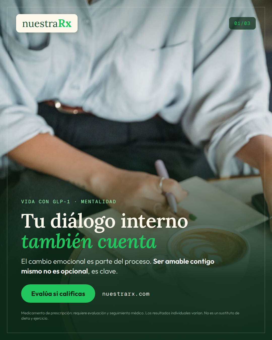 Vida con GLP-1: mentalidad, emociones y autocuidado