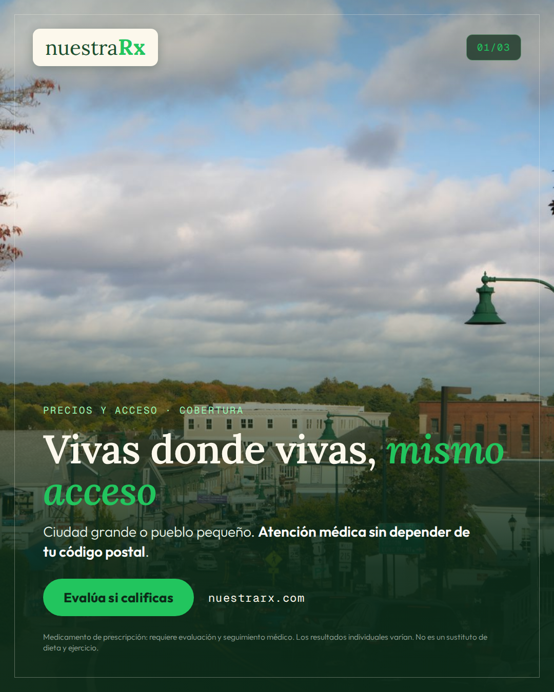 Precios Y Acceso: vivas donde vivas, mismo precio