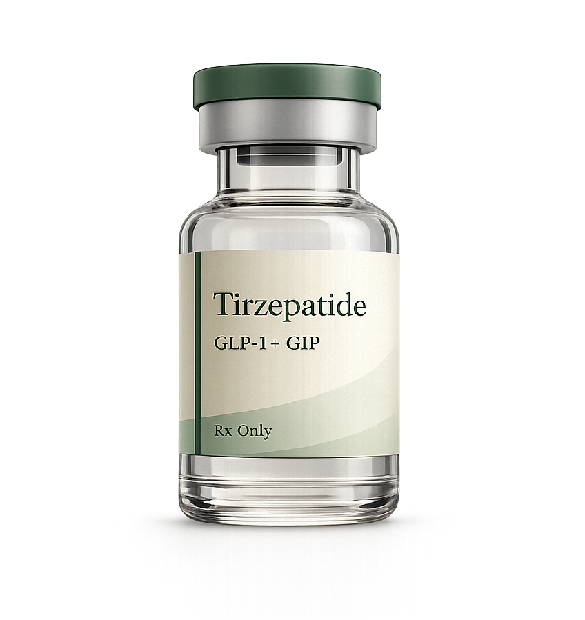 Vial de tirzepatida compuesta NuestraRx