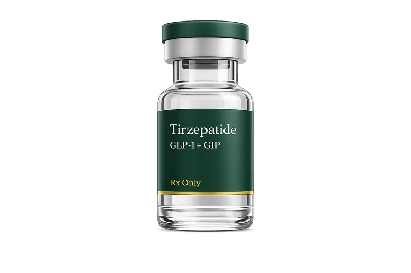 Frasco de tirzepatida compuesta